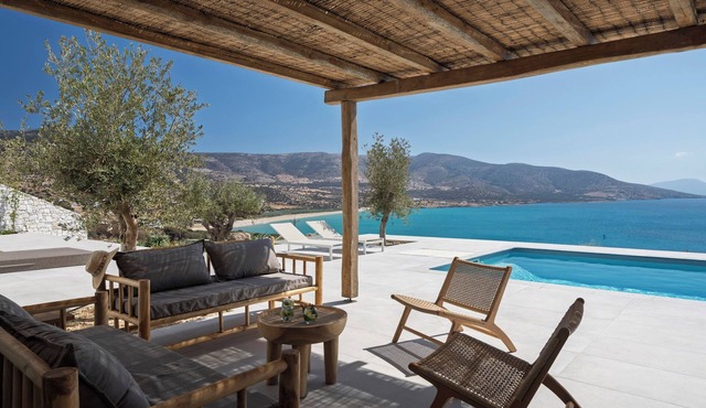 Villa Eos - Exclusive Hideaway with Unmatched Sea Views and Privacy in Agiassos