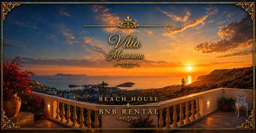 Villa Mousouna- Panoramic SeaView Oasis in Lefkos