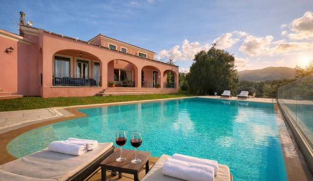 Villa Olea Corfu – Private Pool & Open Views over Corfu