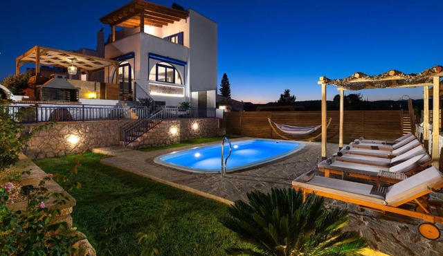 Villa Rose on the beach