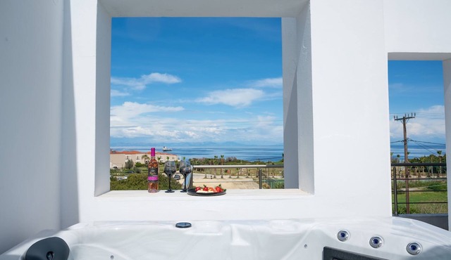Villa Serena Kalithea Rhodes Sea View& Jacuzzi