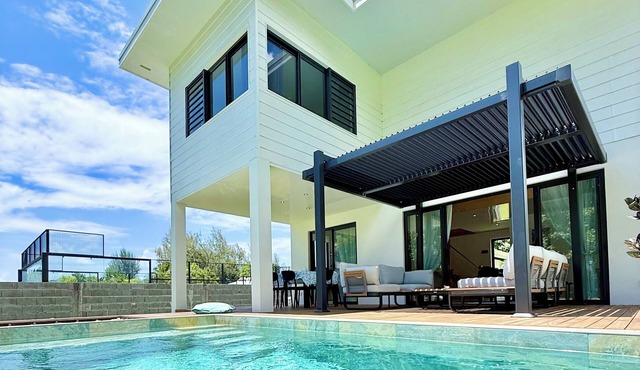 Villa Vaimoeani + bungalow - pool - serenity in Moorea, Haapiti - 8 pers