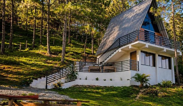 Villa vista a la montaña