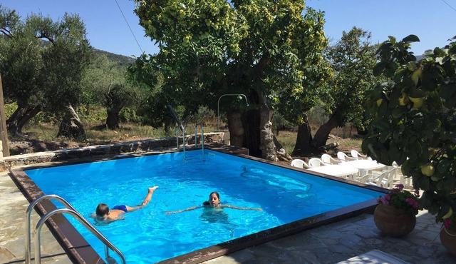 Villa Vlatos- Luxury Venetian style villa with private pool !