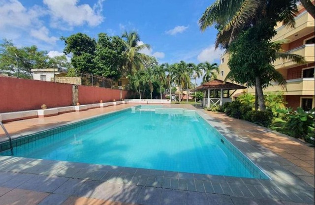Apartamento completo con piscina a 3mts de la playa