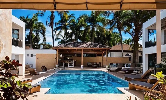 Sosua Villa | 16BR Villa: Pool, 2-Min Walk to Beach, Billiard & Gourmet Chef