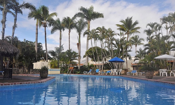 Sosua Apartment | 1BD guest-friendly condo adjacent main supermarket, pool/AC/TV/Wi-Fi