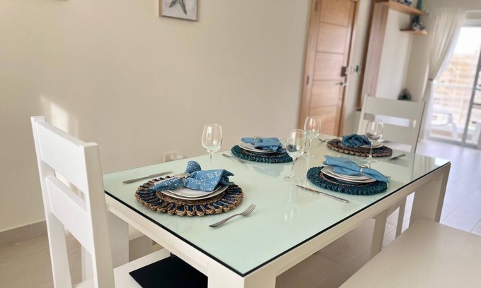 Los Melones Apartment | 2-bedroom/1bath apartment in lovely Bayahíbe Beach. AC, WiFi. Enjoyable getaway