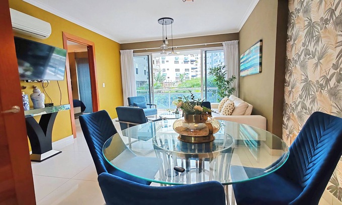 Downtown Santo Domingo Apartment | 2BR Luxury Sunshine Apt 5 +Bonus