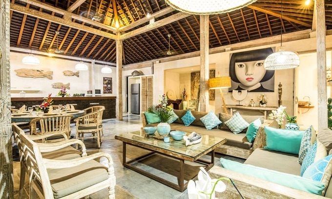 Padonan Villa | ❤7" Ride to Beach❤4BR & 13meter Private POOL Villa❤SUNDECK❤10pax