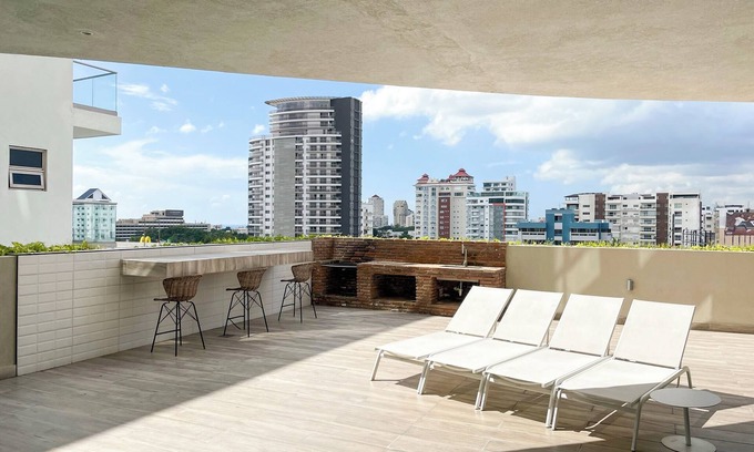 Ciudad Universitaria Apartment | Amazing Harmony Apt 12FLR in LaJulia @Pool*Gym*Spa
