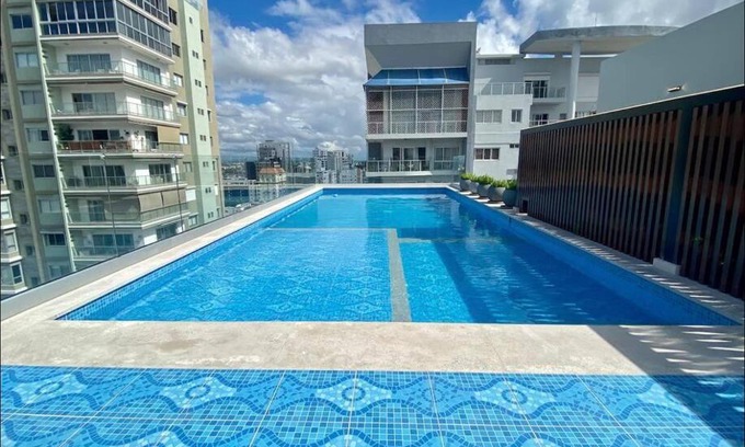 Downtown Santo Domingo Apartment | Apart Luxury Piantini, rooftop lujoso, Piscina
