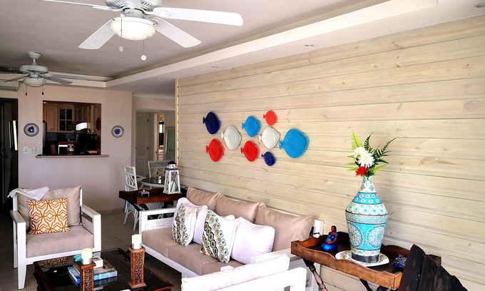 Villas Del Mar Apartment | Beautiful Beach Front Condo, Club Hemingway, Juan Dolio, D.R