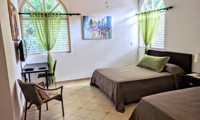 Sosua House | Comfortable,spacious room 2queen beds/private bath