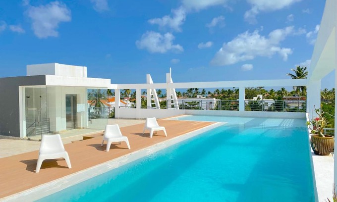 Bavaro Apartment | DELUXE STUDIOS DUCASSI ROOFTOP POOL - playa LOS CORALES