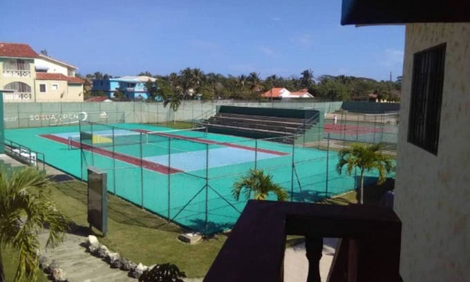 Playa Chiquita Apartment | Guest-friendly 1BD apt, tennis/ping-pong/billiars/pool/cable TV, near beach!