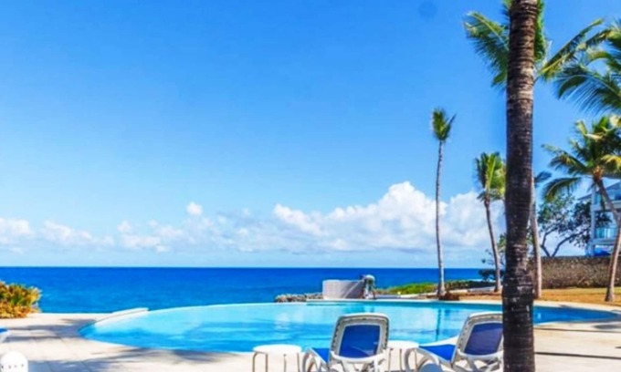 Playa Chiquita Condo | Oceanfront Penthouse in Playa Chiquita, Sosua-Right next to SantaFe