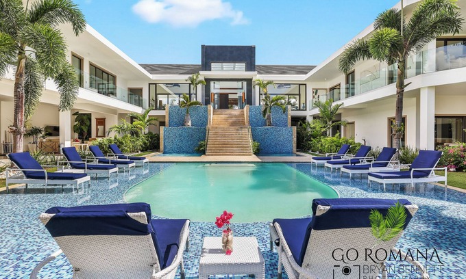 La Romana Villa | Spacious luxury villa with 6 bedrooms and WiFi, fitness room Casa de Campo D.R.