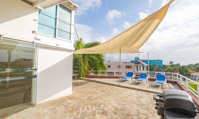 El Batey Apartment | Spacious Penthouse in the Center of Sosúa!