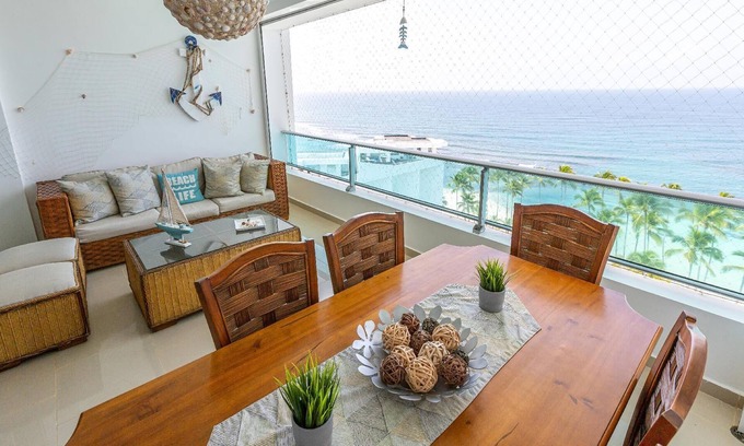 Villas Del Mar Apartment | This apartment is a 2 bedroom(s), 2 bathrooms, located in Juan Dolio, San Pedro.