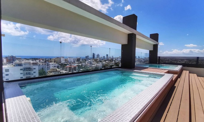 Santo Domingo Apartment | Vistas al Caribe yLujo en Panorama 310