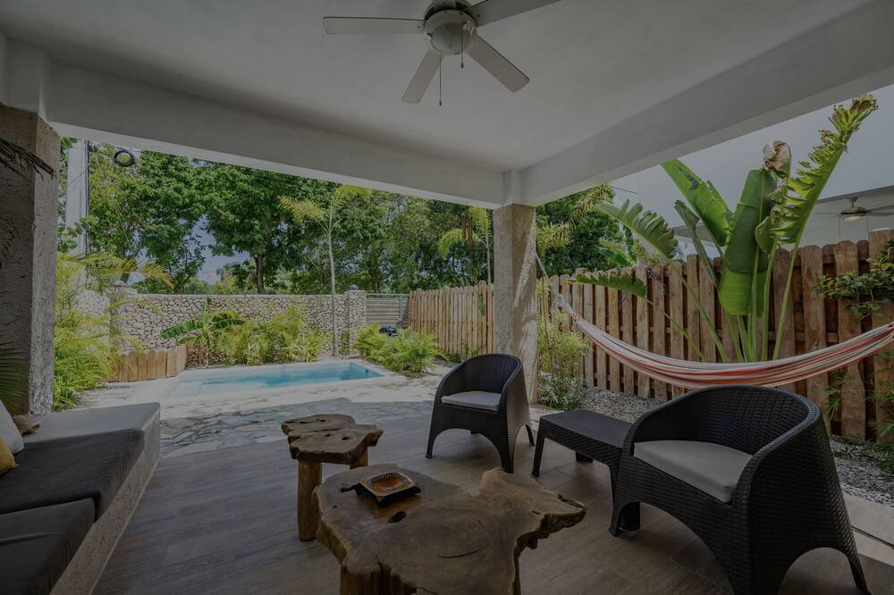 Rio San Juan Villa | Villa Gri Gri: Beach walking distance Rio San Juan