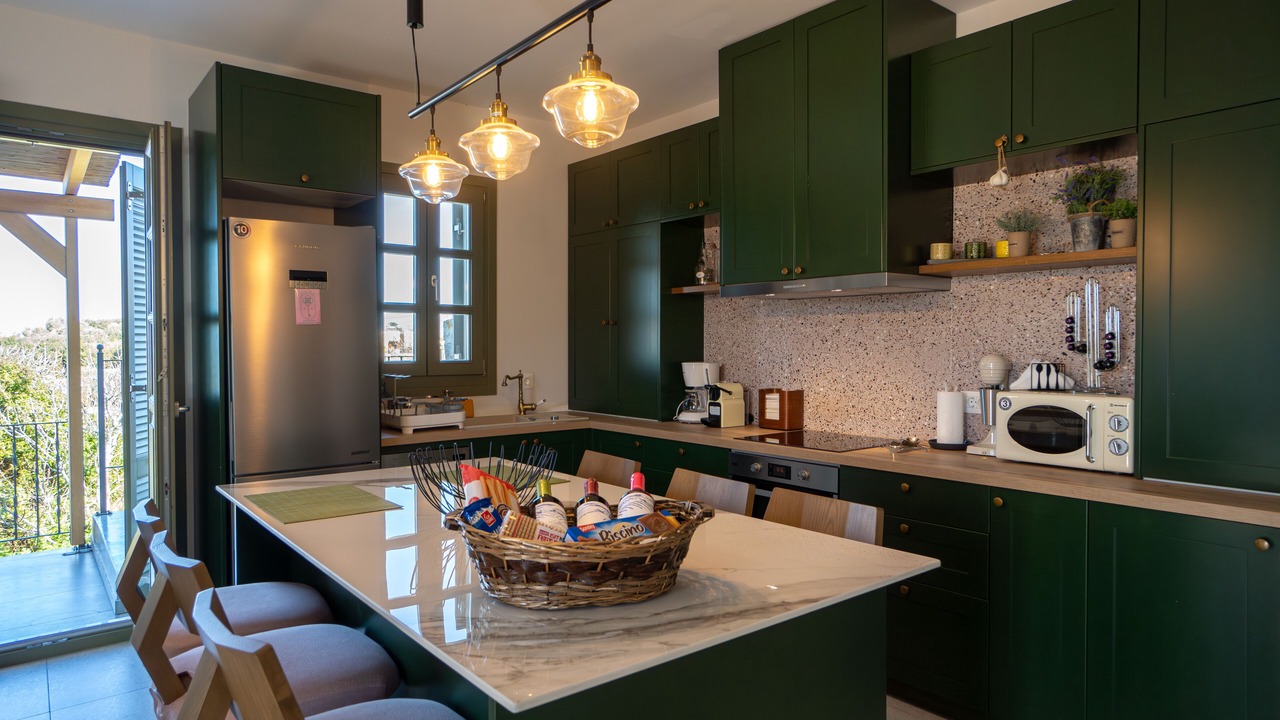 Photo of Kitchen in Lagoudi Zia