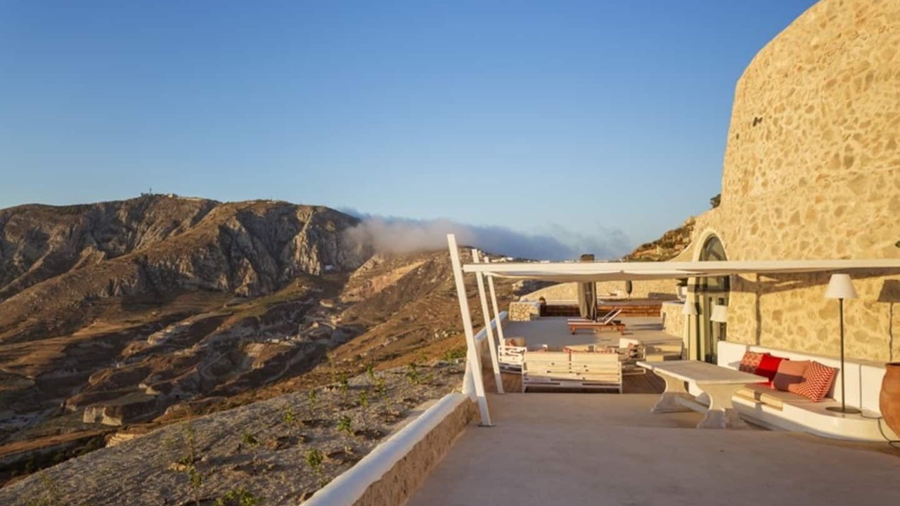Photo of Patio Balcony in Santorini