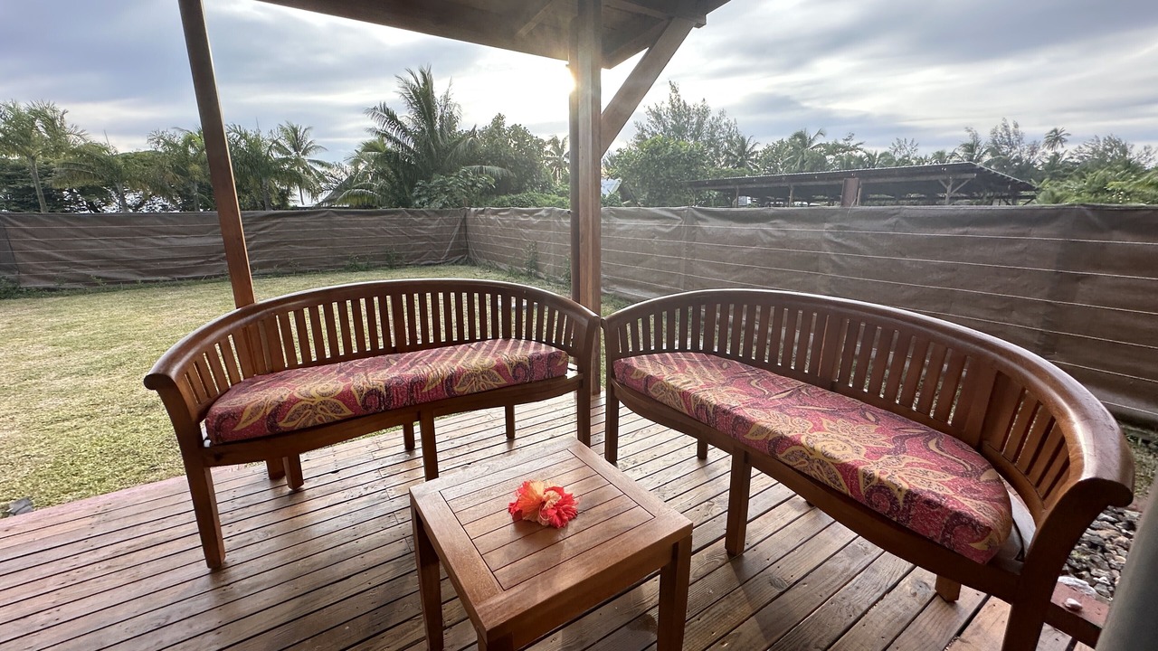 Photo of Patio Balcony in Moorea-Maiao