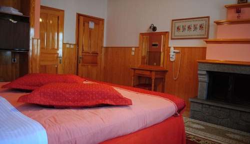 Double Room, Fireplace, Mountain View (spa tub)