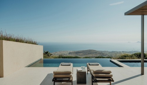 Panoramic Villa with Private Pool, Heated Plunge Pool and Sea View