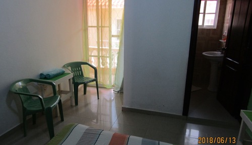 Double Room With Balcony, A/C and Private Bathroom in a Shared Apartment