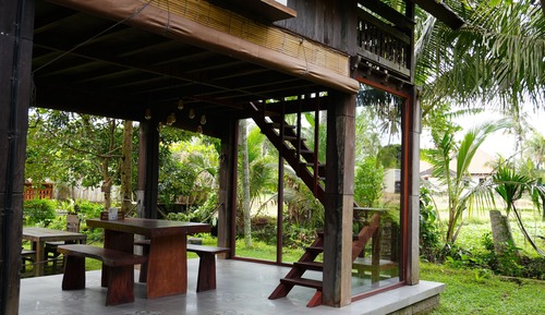 Standard Tree House, Balcony, Pool View