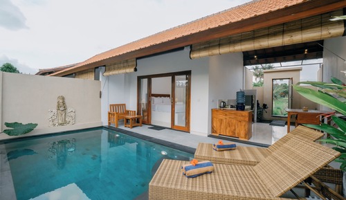 Basic Villa, 1 Bedroom, Kitchen, Pool View