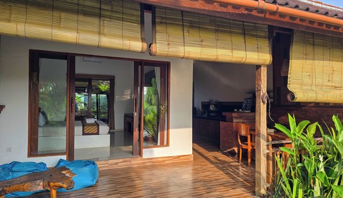 Superior Villa, 1 Bedroom, Kitchen, Pool View