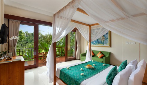 Deluxe Suite Valley & Rice Field View