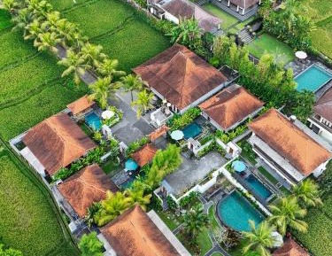 One-Bedroom Joglo Pool Villa with One-Time Floating Breakfast