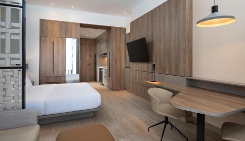 King Studio with Sofa Beds and City View