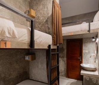 Bunk Bed in Female Dormitory Room  