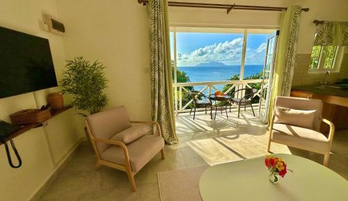 One-Bedroom Apartment with Balcony and Sea View