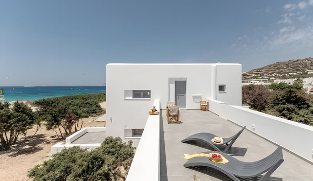 Apartment 'Afros Beachfront' with Sea View, Wi-Fi and Air Conditioning